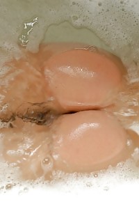 Taking A Bubble Bath Nude